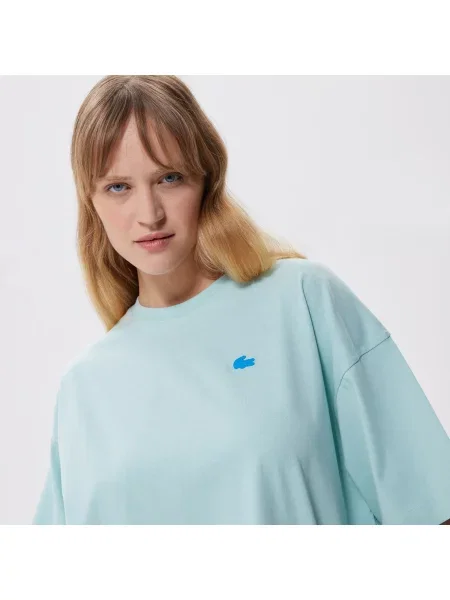 Lacoste Koszulka Lacoste niebieska