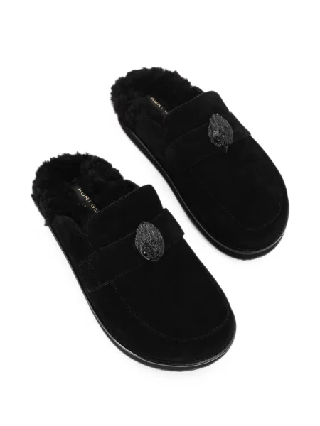Papuci tip mules Kurt Geiger London negru