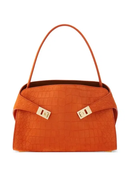 Geantă Ferragamo fără armătură portocaliu