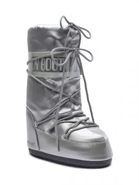 Moon Boot Căptușite bocanci ICON GLANCE argintiu