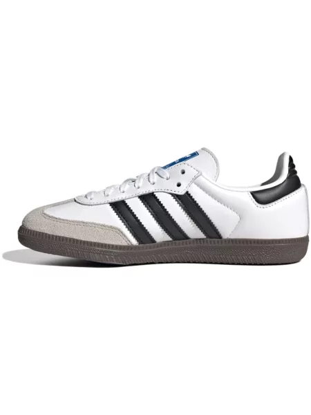 Tenisky adidas Samba OG Kids Cloud White/ Core Black/ Gum EUR 38 bílé
