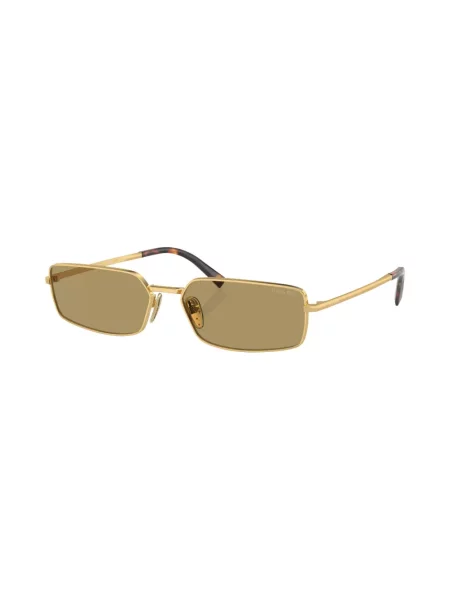 Saulės akiniai Prada Eyewear auksinė