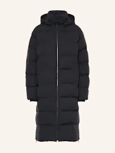 Samsøe Samsøe Płaszcz Puchowy Saseri Z Odpinanym Kapturem schwarz czarny