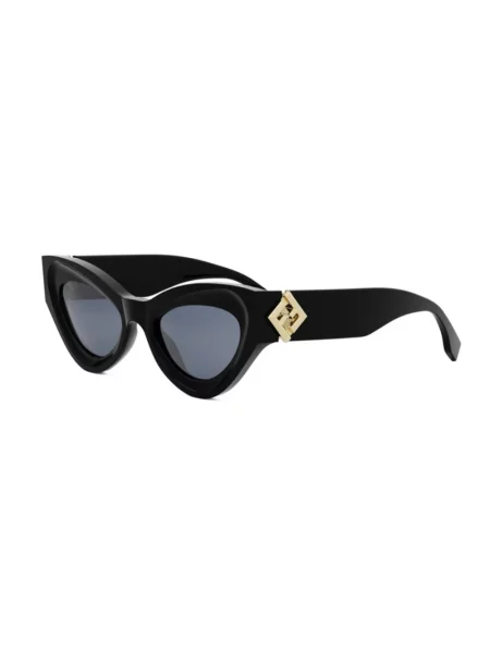 Fendi Okulary Przeciwsłoneczne schwarz czarne