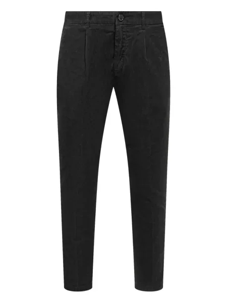 Pantaloni Department 5 de catifea cord negru