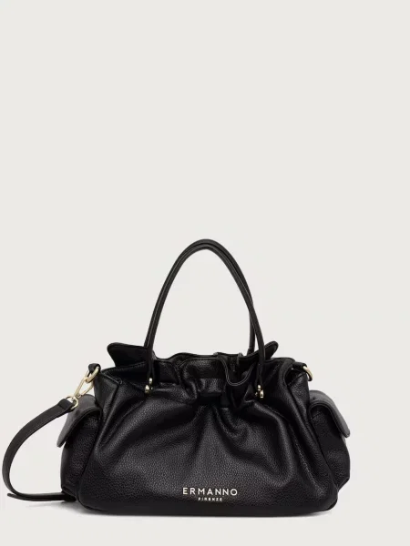 ERMANNO Firenze crossbody torba za žene crna