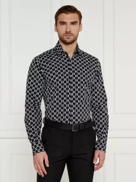 Karl Lagerfeld Cămașă negru