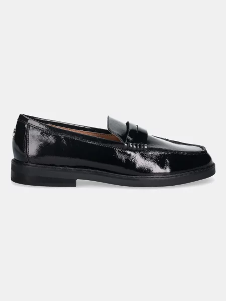 Кожаные мокасины Steve Madden черные