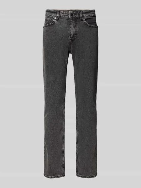 Jeansy o kroju slim fit z Mieszanka bawełny Model DELAWARE BO' Boss Orange