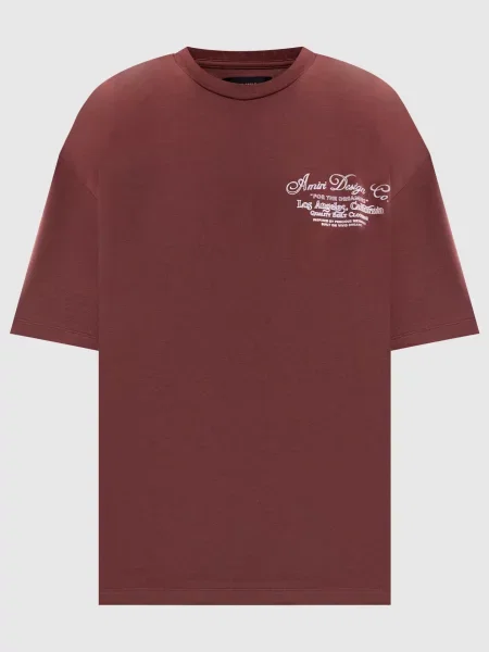 Футболка Dreamers Chain Stitch Amiri коричнева