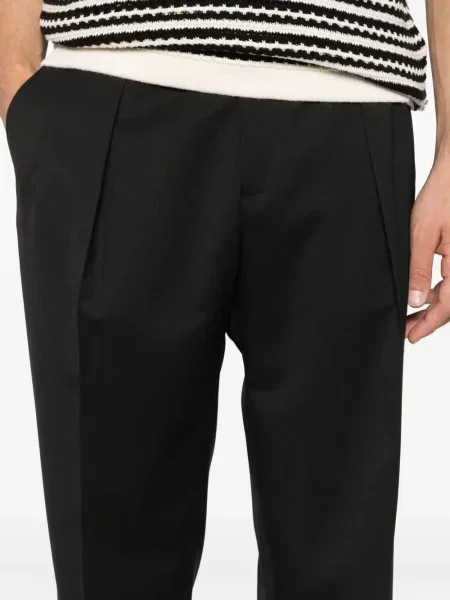 Pantaloni Briglia 1949 plisate negru