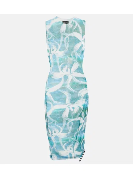 Sukienka Louisa Ballou z nadrukiem biała