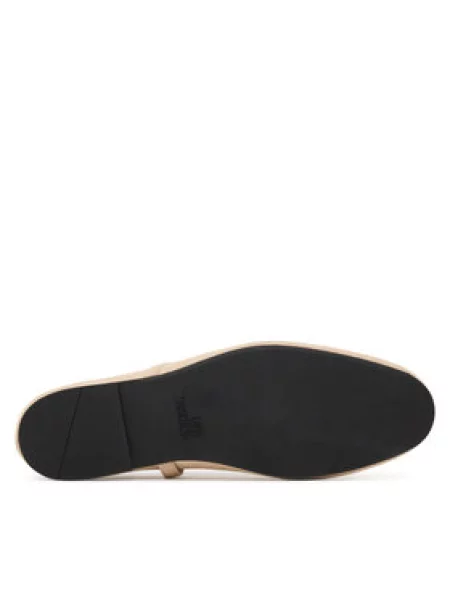 LOVE MOSCHINO Balerinos smėlio