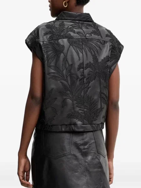 Елек Guess бродиран на цветя черно