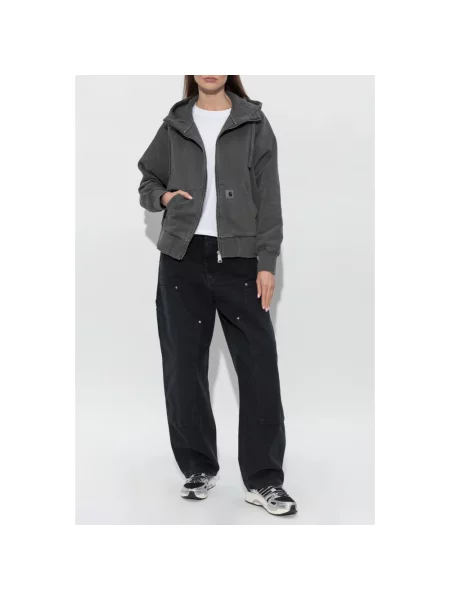 Bluza z kapturem Carhartt Wip szara