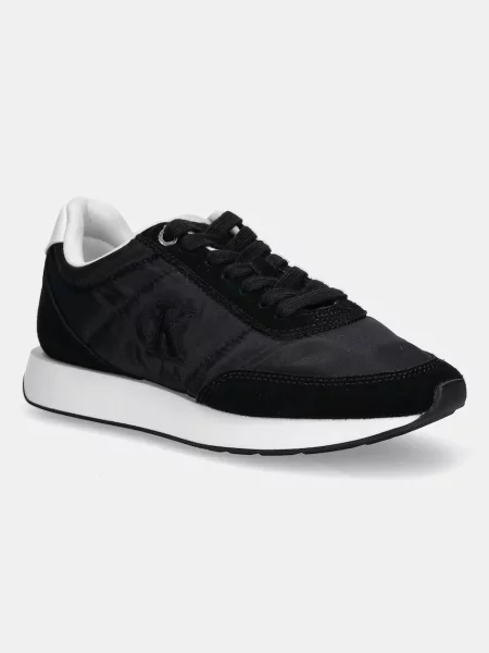 Calvin Klein sneakers RETRO RUNNER LACE UP MG alb