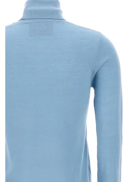 Heláncă Iceberg cu broderie albastru