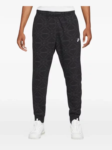 Koszulka Nike polarowa do biegania z nadrukiem szara