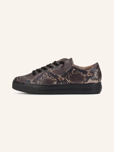 Paul Green Sneakersy Boa Safari braun zielone
