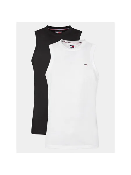 Póló Tommy Jeans fekete
