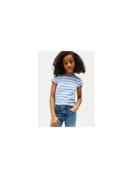Tommy Hilfiger T-shirt Essential Svijetloplava Regular Fit