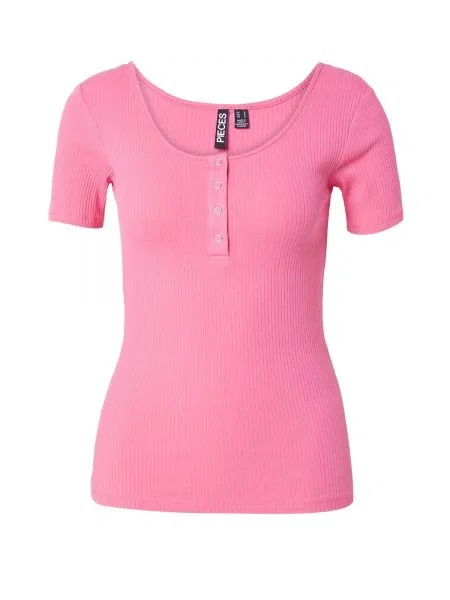 PIECES Tricou Kitte roz