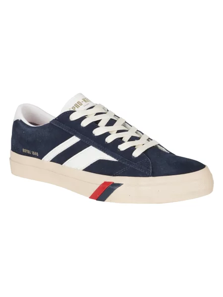 Sneakersy Pro Keds skórzane klasyczne niebieskie