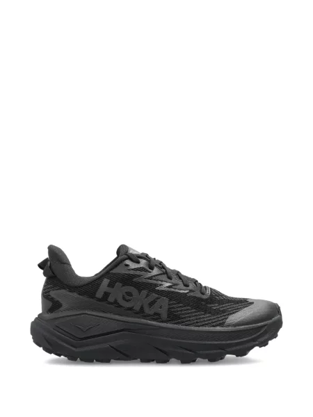Sneakerși Hoka cu șireturi din dantelă negru