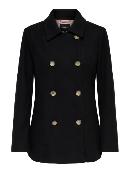 ONLY Palton de primăvară-toamnă ONLBLAKE' negru