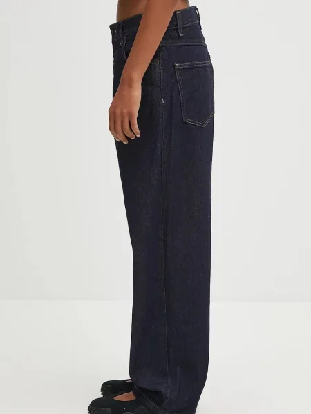 Carhartt WIP jeans W Brandon high waist albastru