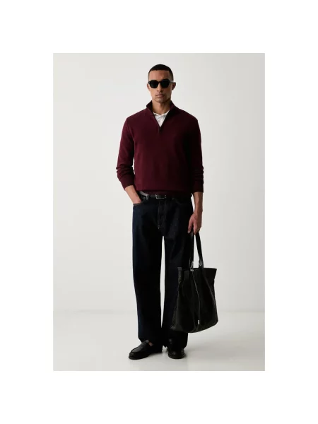 Emporio Armani sweter czerwony