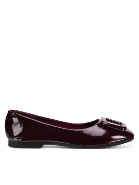 Балетки Clara Barson бордовые