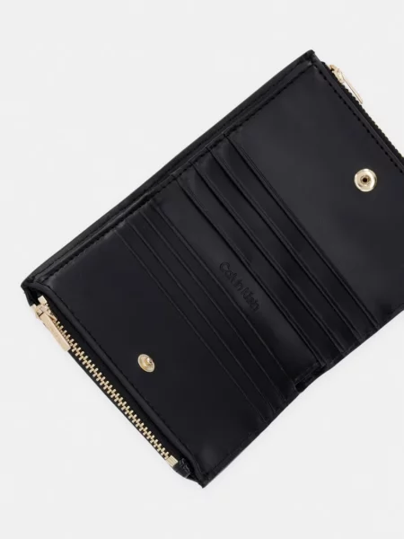 Calvin Klein portfel z imitacji skóry czarny
