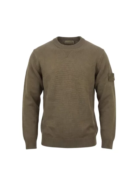 Sweter Stone Island z kamieniami zielony
