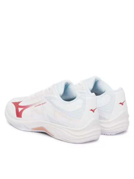 Volejbalové boty Mizuno Lightning Select white/rose elegance/lava falls bílé