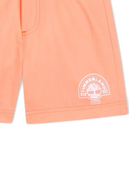 Kąpielówki dziecięce Timberland pomarańczowe