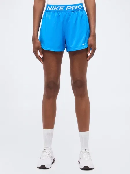 NIKE Športové nohavice NP azúrová biela
