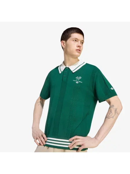 Polokošeľa Adidas Originals zelená