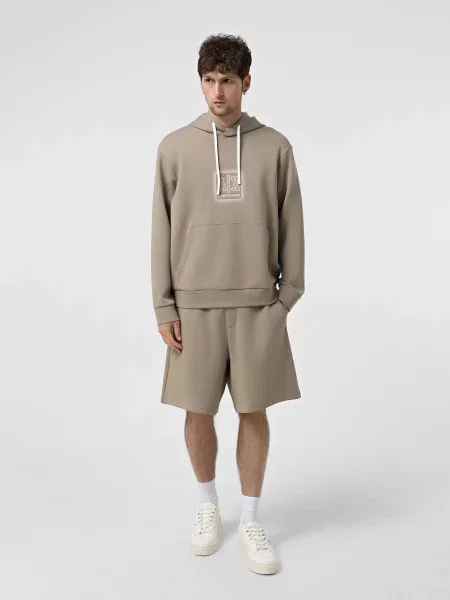 Худи Armani Exchange бежевое