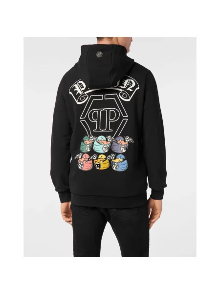 Sweter Philipp Plein czarny