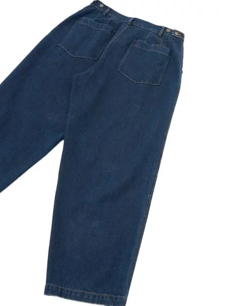 Blugi cu picior larg Universal Works albastru