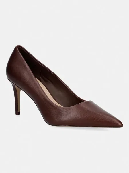 Aldo pantofi cu stiletto din piele VERONE maro