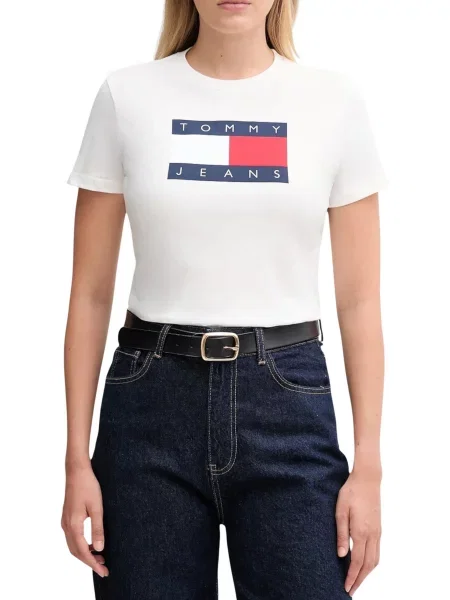 Majica Tommy Jeans modra