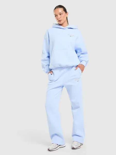 Nike Spodnie Studio Flc Mr Oh Gls niebieskie