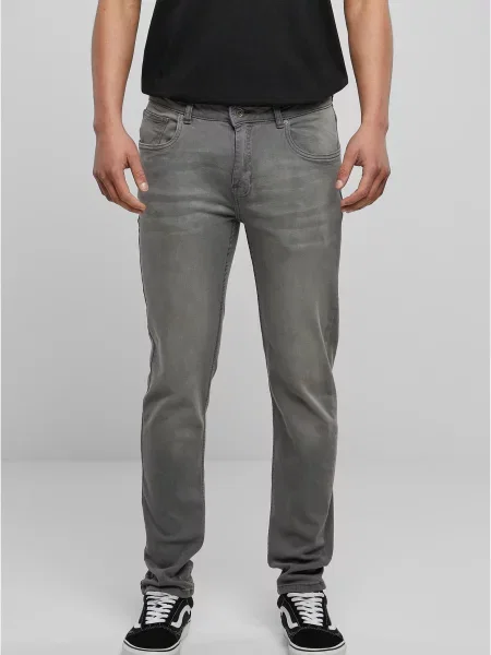 Blugi Urban Classics stretch gri