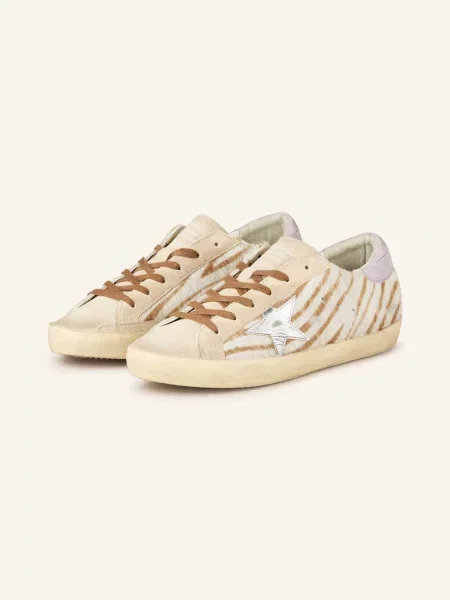 Golden Goose Sneakersy Super-Star beige beżowe