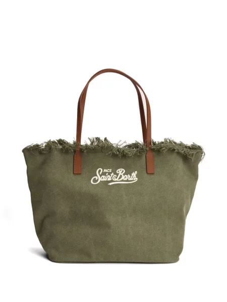 Geantă de mână Mc2 Saint Barth verde