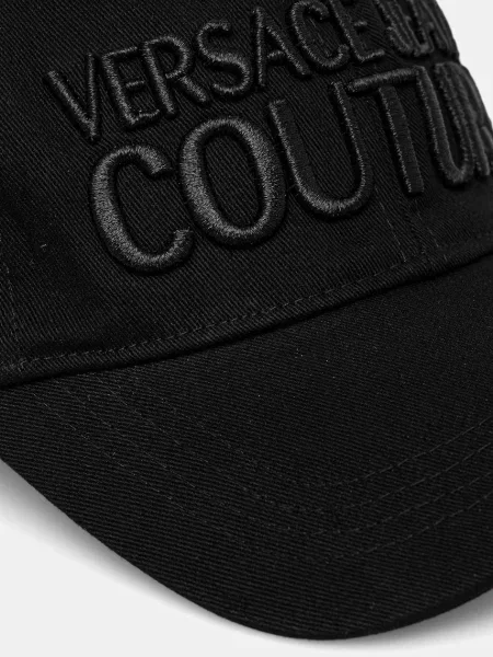 Бейсболка Versace Jeans Couture з аплікацією чорний