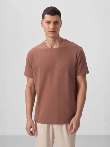 Tommy Life Tričko hnědá