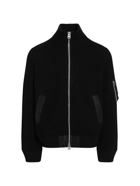 Pulover Sacai tricotate negru